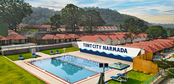 Nature's Embrace at Tent City Narmada