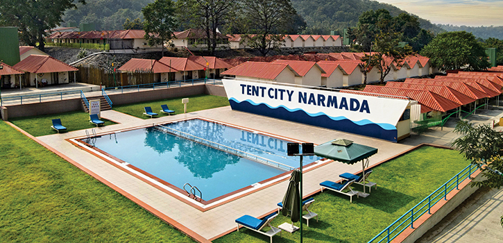 Great Experience Tent City Narmada