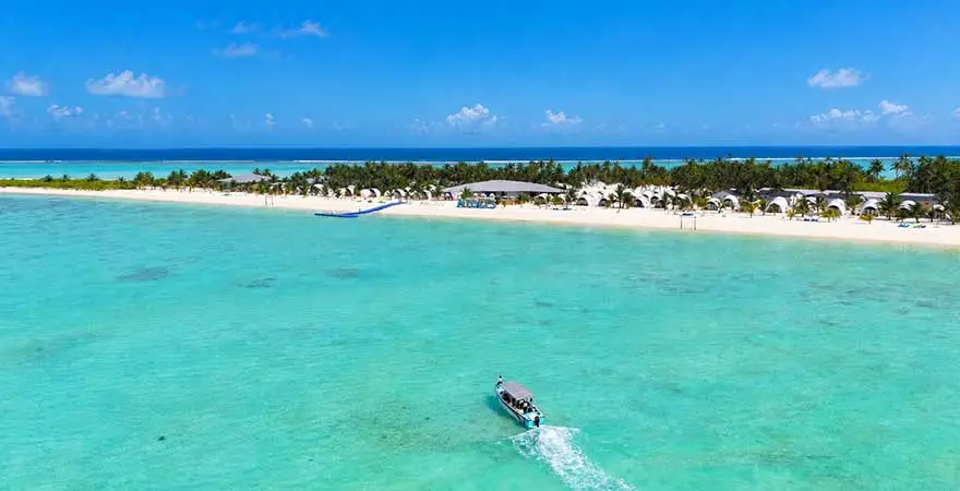 Lakshadweep resort Combines Luxury