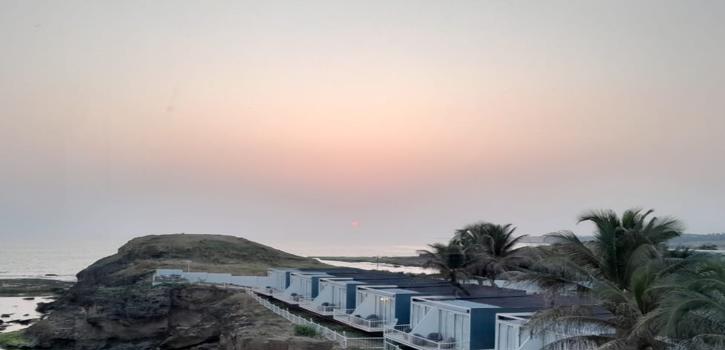 Sunset Point Chakratirth Beach in Diu
