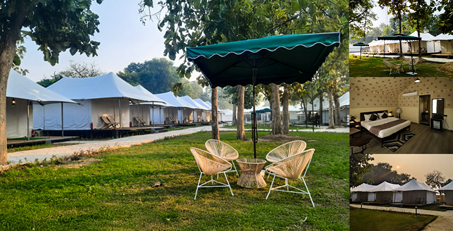 Tent city Ayodhya - Brahmakund