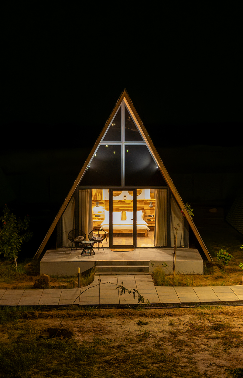 'A'-shaped Cottage