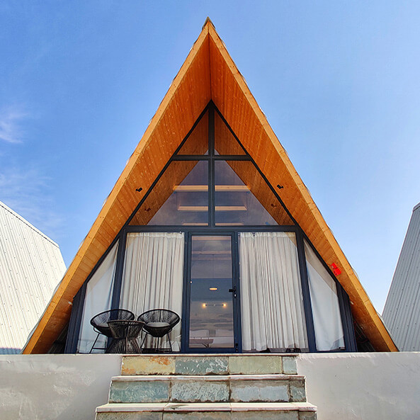 A Shaped Cottages Dholavira Resort