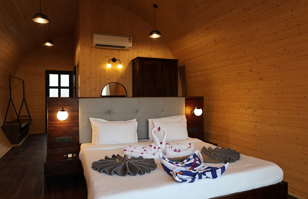 Praveg Beach Resort in Diu - Cottages