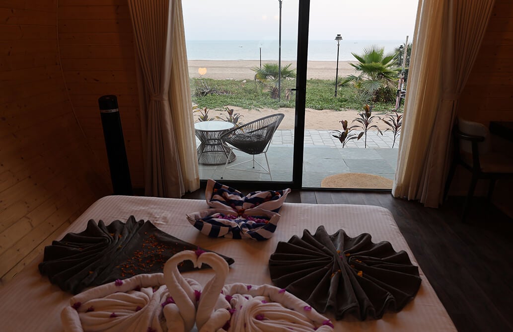 Praveg Beach Resort in Diu - Cottages
