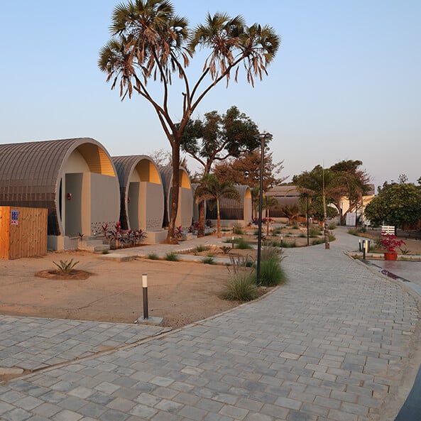 Praveg Beach Resort in Diu - Cottages