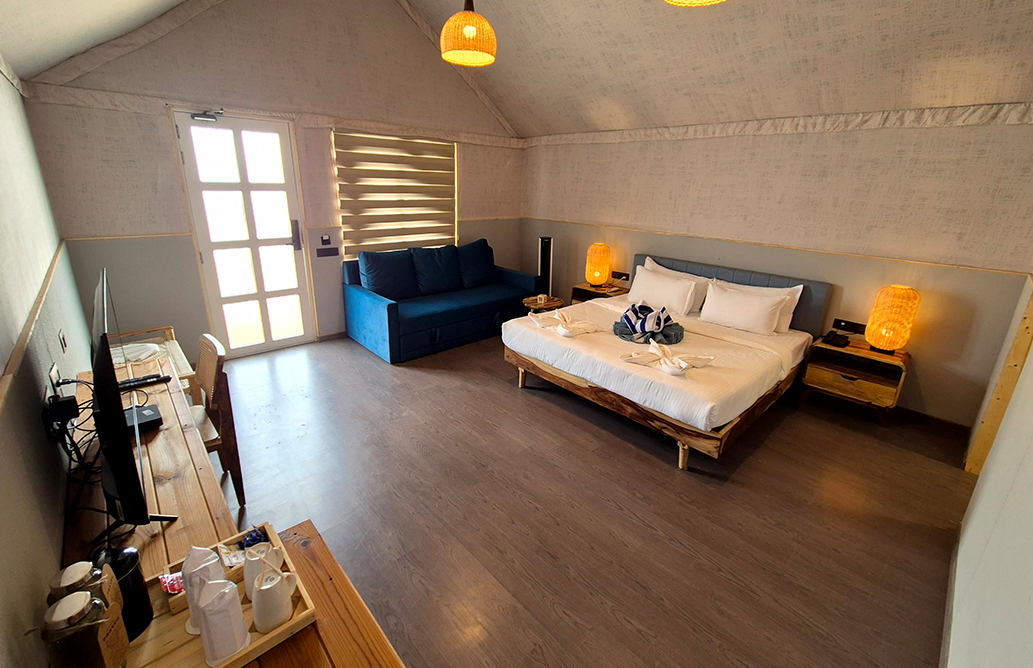 Praveg Beach Resort Diu - Sea View Machans