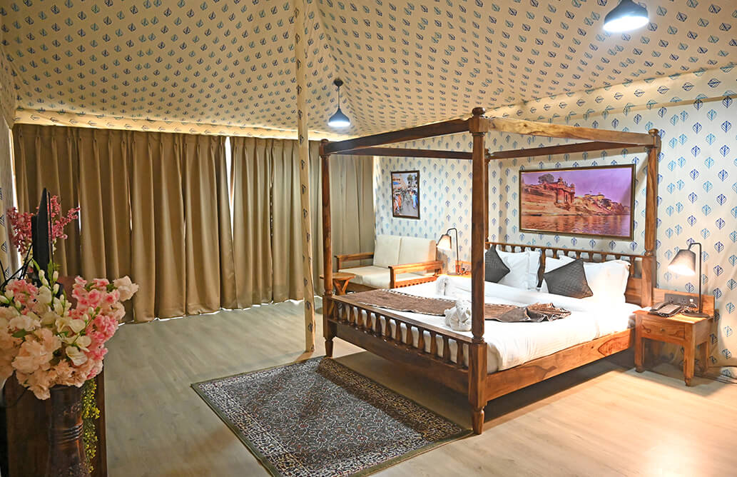 Darbari AC Cottage in Saryu Resort