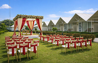 Wedding lawn at Praveg Tent City Ayodhya