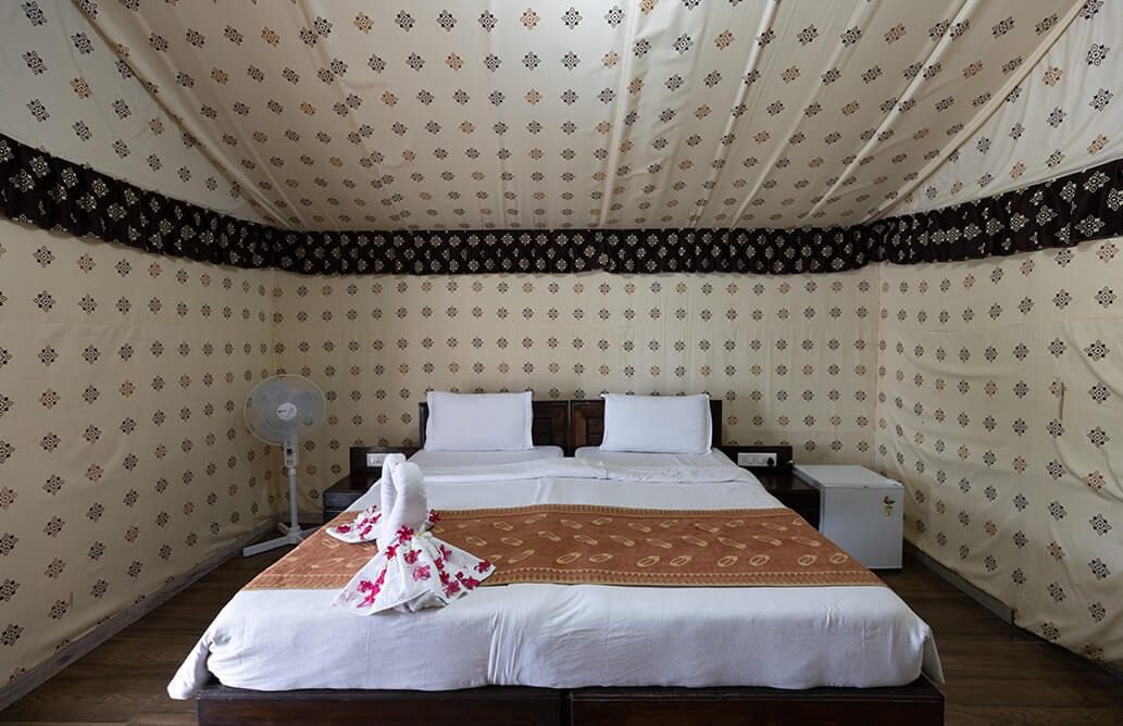 Tent City Narmada - Deluxe AC Tent
